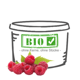 Organic Raspberry Preserve, strained