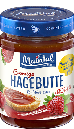 Öffne das Produkt Rosehip with strawberry preserve extra (öffnet in neuem Tab)