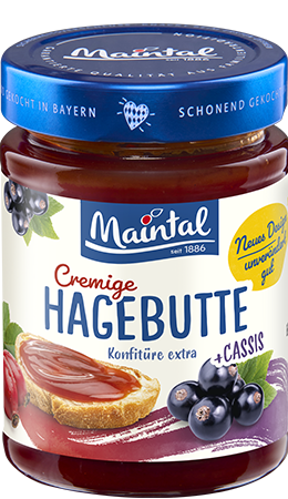 Öffne das Produkt Rosehip with black currant preserve extra (öffnet in neuem Tab)