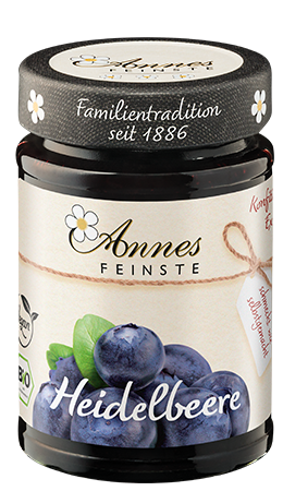Annes Feinste Organic Blueberry-Preserve Extra