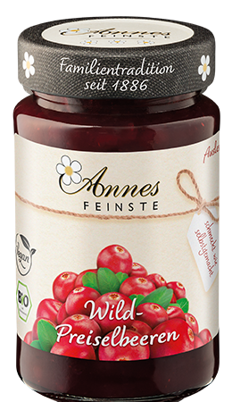 Annes Feinste Organic Wild Lingonberries Selection