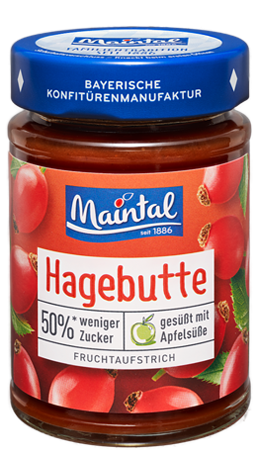 Öffne das Produkt Hagebutten-Fruchtaufstrich, 50 % weniger Zucker (öffnet in neuem Tab)